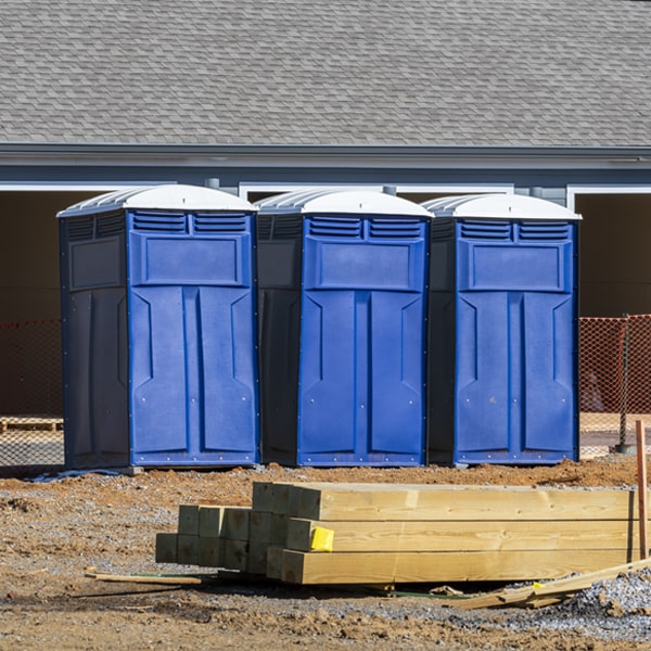 what is the cost difference between standard and deluxe porta potty rentals in Waverly